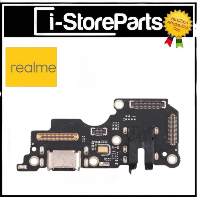 Connettore Di Ricarica Type-C Con Microfono Per OPPO Realme C35 RMX3511 - 3