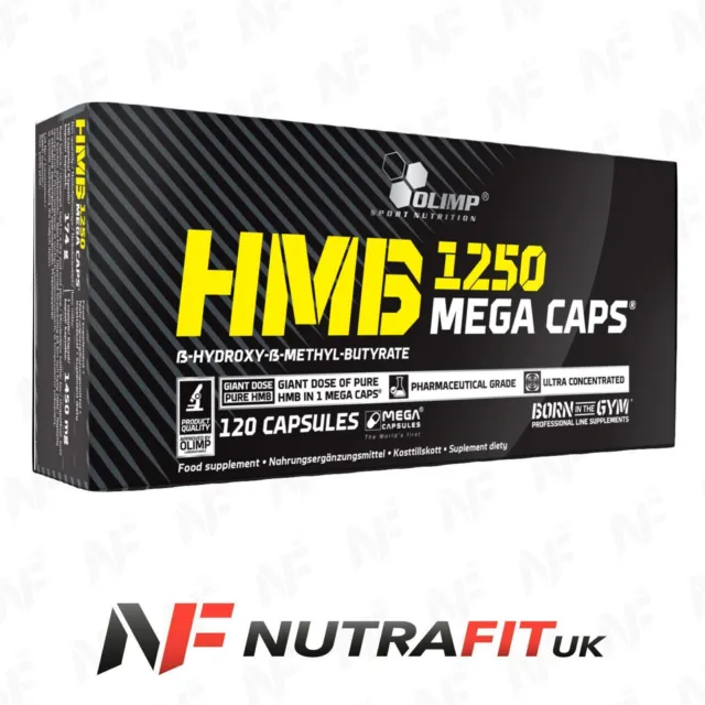 OLIMP HMB 1250 anticatabolic fomula strength lean muscle 120 mega caps