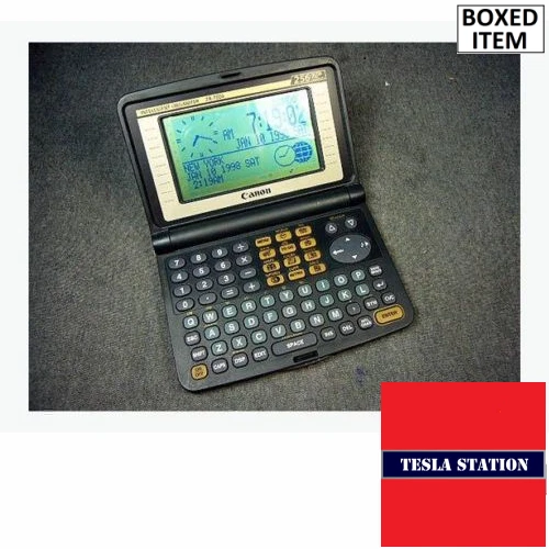 ニュー CANON INTELLIGENT ORGANIZER ZX-7200 PDA. BOXED with Manual