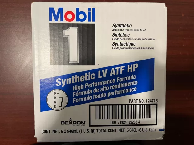 Mobil 1 Synthetic LV ATF HP Automatic Transmission Fluid 1 Quart 0.946  Liter - Buy Mobil 1 Synthetic LV ATF HP Automatic Transmission Fluid 1 Quart  0.946 Liter Product on
