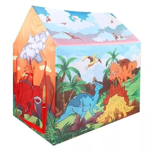 Large Dinosaur Kids Pop Up Tent Indoor Outdoor Childs Creative Play House Toys