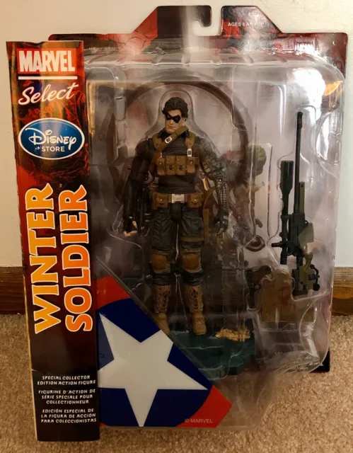 Winter Soldier (Disney Store) - Marvel Select Special Collector Figure - Diamond