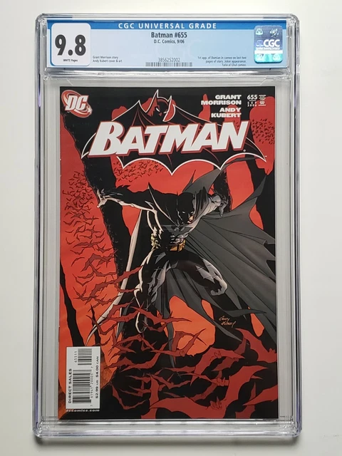 Batman #655 (2006) 1st Damian Wayne as Batman CGC 9.8 [DC Comics]