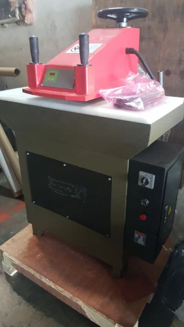 NEW!! 18 Ton Swing Arm Clicker Press Hydraulic Die Cutting Machine