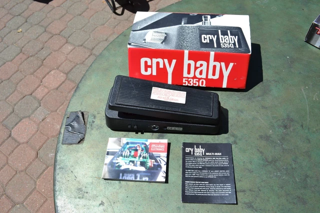 DUNLOP 535Q CRY BABY Multi-Wah GUITAR Effects PEDAL