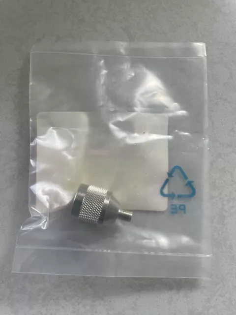 Straight 50Ω RF Adapter N Plug to SMA Socket