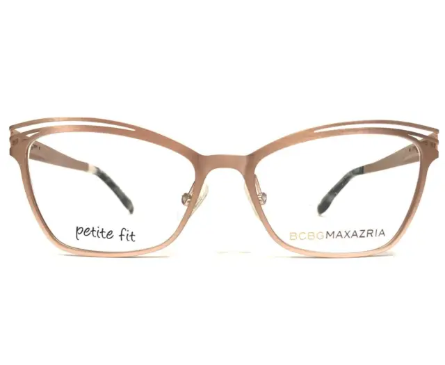 BCBGMAXAZRIA Petite Fit Eyeglasses Frames KENDRA ROSE GOLD Matte Pink 48-15-125