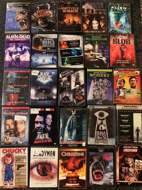 #25 Horror DVD  LOT PICK & CHOOSE $4 Flat Combined Shipping