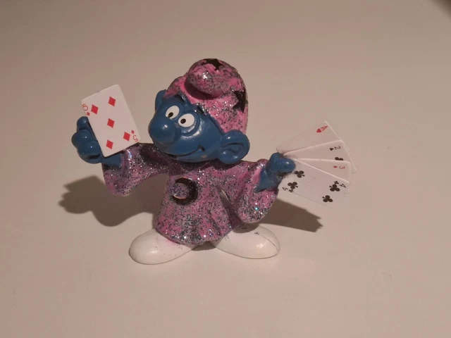 PUFFO PAUROSO originale THE SMURFS puffi SCHLEICH in resina 20840 età 3