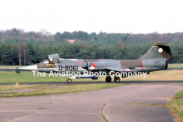 DUTCH AIR FORCE 322 Sqn Lockheed F-104G Starfighter D-8061 (1978 ...