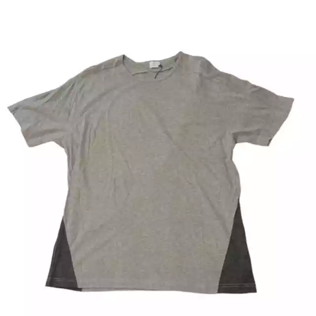 Sunspel Gray 100% Cotton XL T Shirt Mens Crew NWT