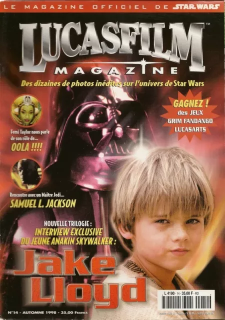 Lucasfilm Magazine N° 14 / Le Magazine Officiel De Star Wars - Automne 1998