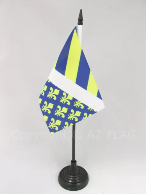 DRAPEAU DE TABLE OISE 15x10cm - PETIT DRAPEAUX DE BUREAU DÉPARTEMENT ISARIEN 10