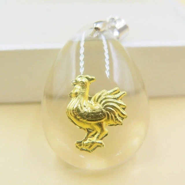 Pendentif En Or Jaune 18 Carats (750‰) - Représentation De La Déesse De La Fortune Aux Yeux Bandés - Neuf Étiqueté