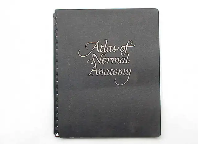 Vintage 1956 Atlas of Normal Anatomy Medical Book.
