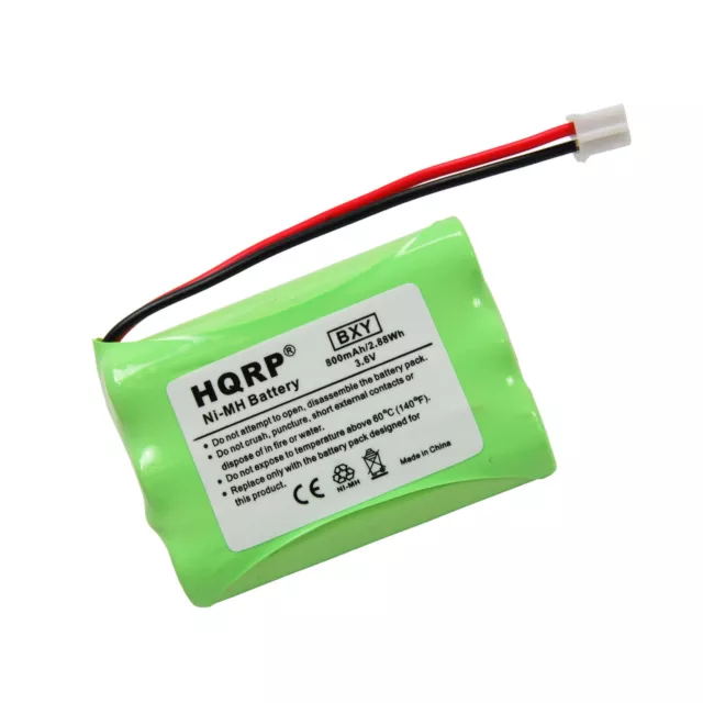 HQRP Battery for Motorola MBP18 MBP18PU MBP25 MBP25PU MBP26 MBP26PU MBP33PU