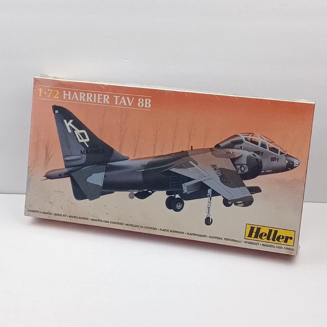 HELLER 172 HARRIER TAV 8B Aircraft Model Kit 80344 39.99 PicClick