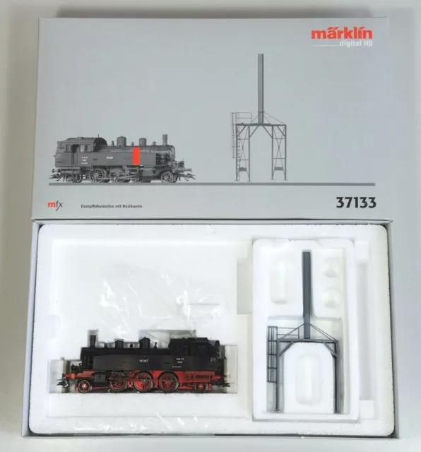 Märklin - Dampflok BR 75 067 - mit Heizkamin (37133) / OVP - mfx-Digital - neuw.