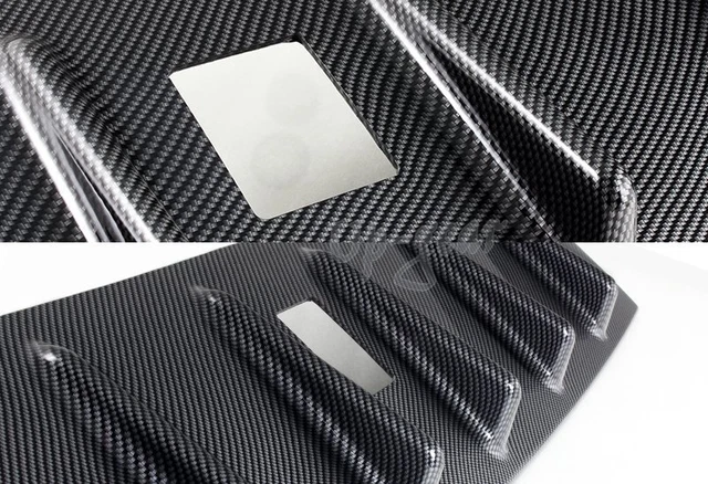 For Mitsubishi Lancer EVO 10 Vortex Carbon Style Shark Fin Rear Roof Spoiler