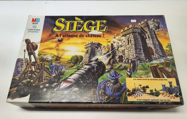 Jeu De Société - Siège A l'attaque du château - MB Jeux - 1993
