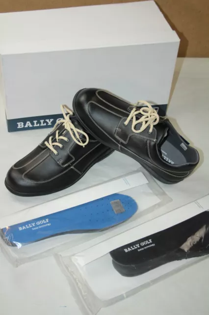 Bally K-Step / 23 Golf Chaussures Noir Simple, Pur Femmes Gr. 40 Cuir