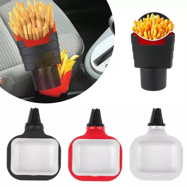 Fry Holder French Fries Rack Car Sauce Rack Seasoning Box Car Accessories