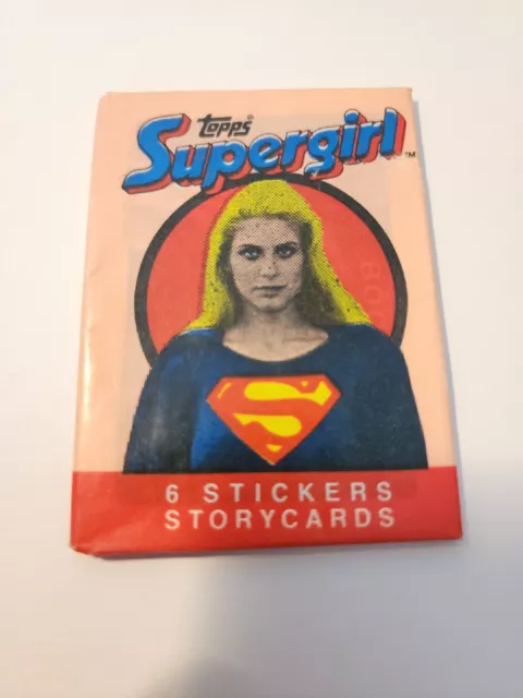 1984 Topps Supergirl Sealed Wax Pack (Unopened)