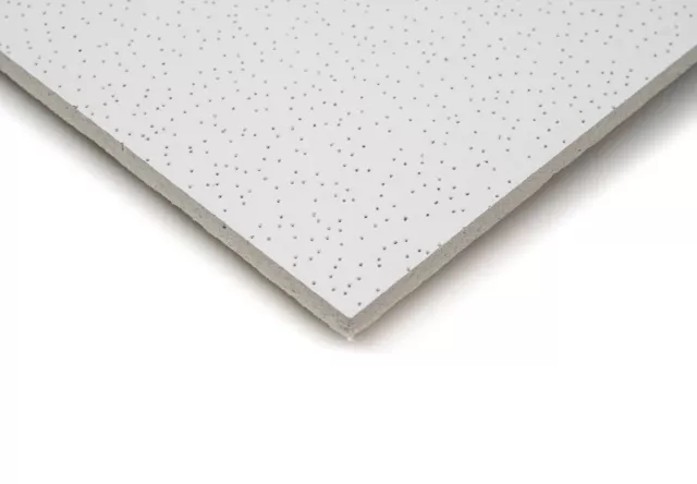 Pin Hole Suspended Ceiling Tiles 595mm x 595mm Pack of 10