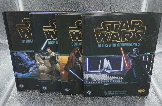 Star Wars Role Playing RPG Lucas Film Disney Book Lot Of 4