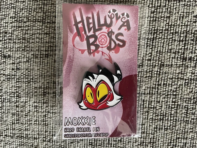 Pins/Badges Émaillés Lenticulaires Helluva Boss (Lot De 3) - Édition Limitée Vivziepop - Neuf