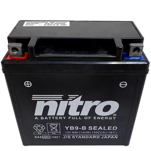 Batterie für Vespa PK 50 XL Automatik Elektronisc 87 Nitro YB7-A GEL  geschlossen