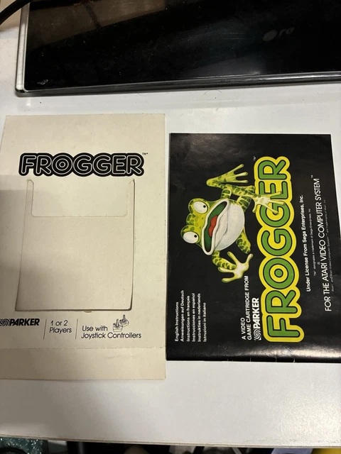 FROGGER sur ATARI 2600 complet en très bon état - Link to the past