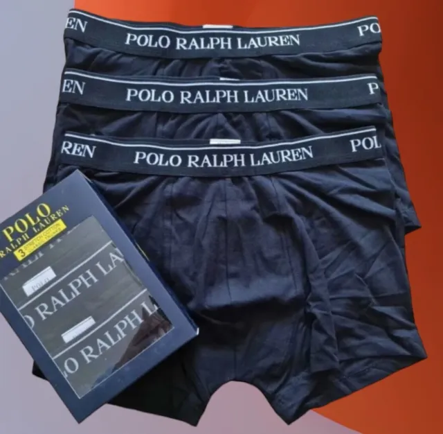 POLO RALPH LAUREN Mens Classic Fit Boxers Three in One Box- All