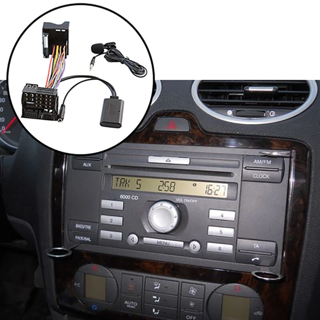 Cavo aux auto Bluetooth 5.0 microfono vivavoce installazione cellulare gratuito A4D3