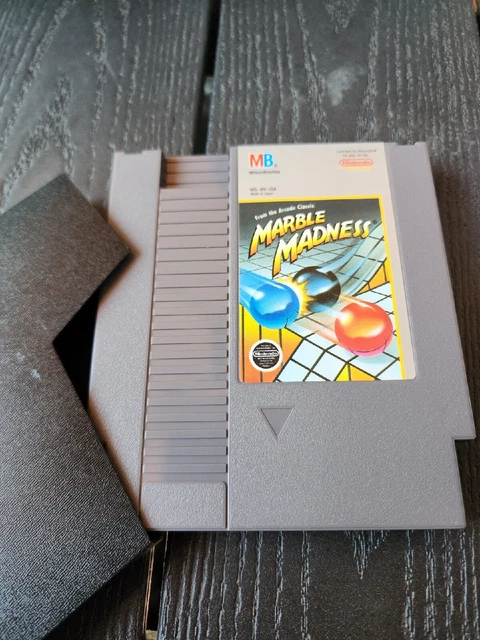 Marble Madness (Nintendo NES, 1989) NES game tested