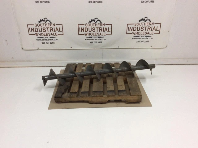 Martin 9H306-R Auger Conveyor Screw 60"L 9"Sc.Dia 9"-10"Pitch 2-3/8"OD 1-3/4"ID