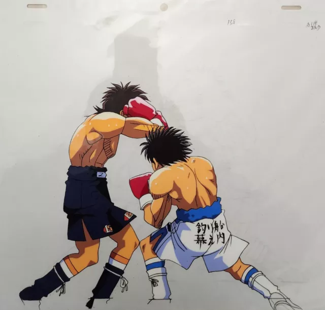 HAJIME NO IPPO TAKESHI SENDO VS IPPO ANIME PRODUCTION CEL 7