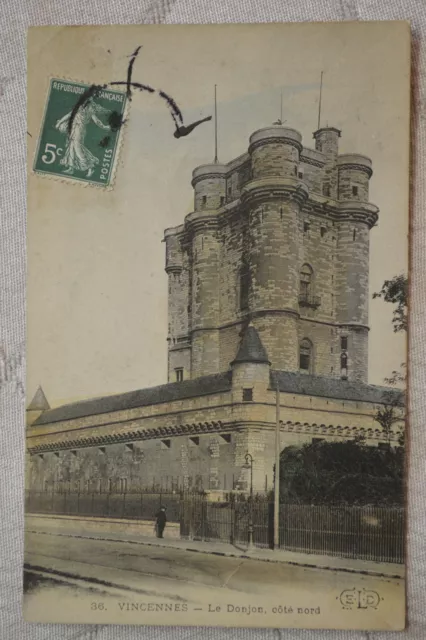 CPA ""VINCENNES - Le Donjon, north side
