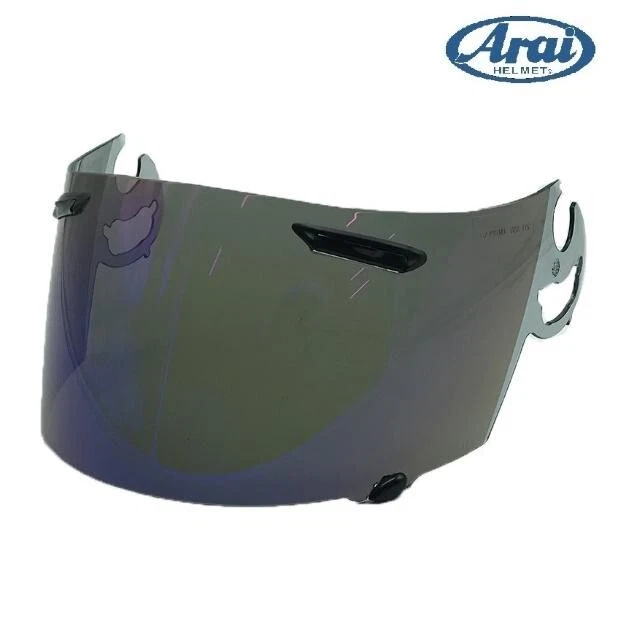 Helmet Visor Iridium Mirror for ARAI RX-7 Gp/RX-7 RC/Corsair-V / Rx-Q / Quantum