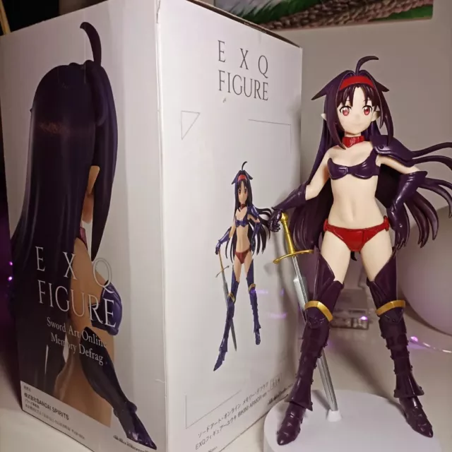 Sword Art Online Memory Defrag Exq Figure Yuuki Bikini Armor Version Banpresto