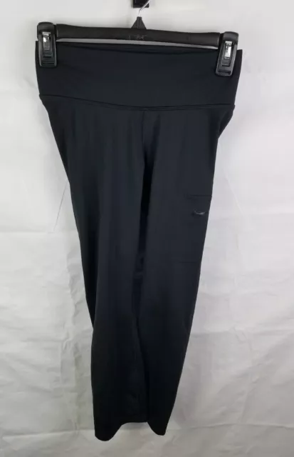 Nike Dri Fit Power Pocket Hyper Tight Capri Leggings Black AT4576-010 Womens S