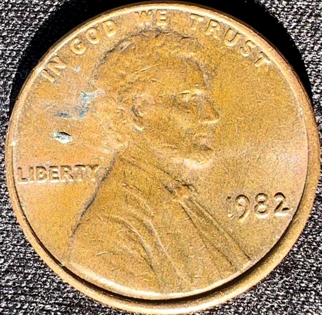 1979 & 1982-D (2) Pennies/Cents Alloy Mix Error *Woody* Woodgrain Error
