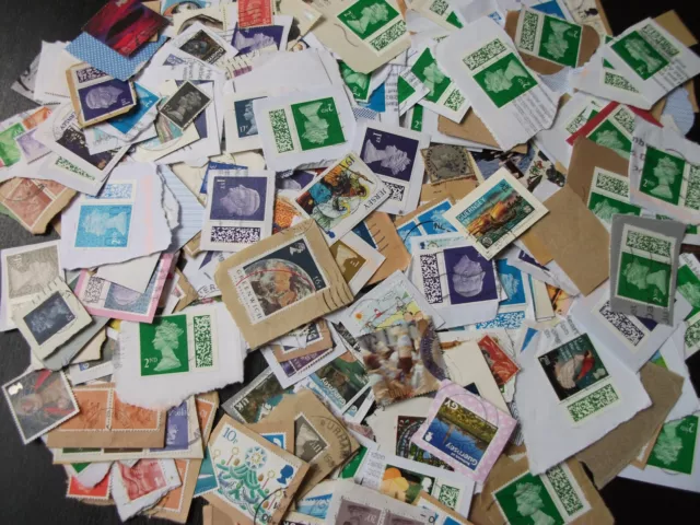 200 GB And Regional Charity Stamps Used On Paper