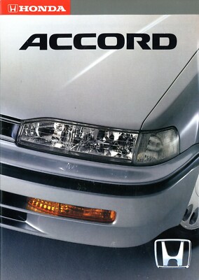 HONDA ACCORD BERLINA PROSPEKT 1992 D 22 03 142 Catalogo Brochure catalogue Catalog 