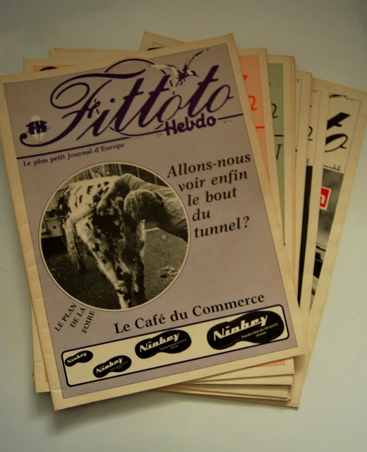 Collection complète 12 numéros FITTOTO HEBDO Saint-Lô 1981