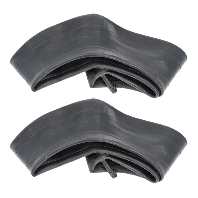 SECURA - Lot De 2 Chambres à Air 18x8.50-8 Pour Tondeuse Autoportée - Valve Droite TR87