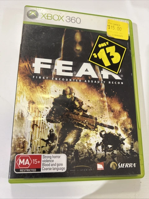FEAR Xbox 360 F.E.A.R First Encounter Assault Recon - 's Gameola