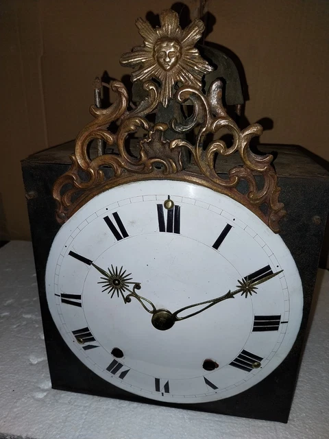 ANCIEN BALANCIER HORLOGE Pendule Nécessaire d'Horloger Restauration EUR
