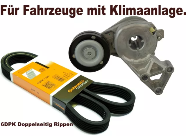 Keilrippenriemen-Satz Riemenspanner Spannrolle Für AUDI A3 TT 1.6-1.8-1.8T