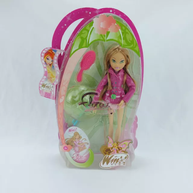 Witty Toys Winx Club Friends Forever Flora Fate Barbie Doll Toy figure  Mattel